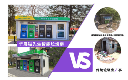 貓先生垃圾分類，智能垃圾房，垃圾箱廠家，垃圾分類收集點建設(shè)